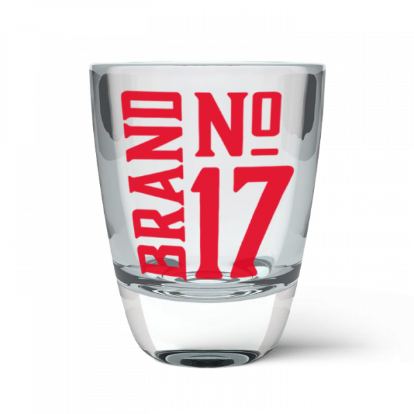 Brand No.17 Schnapsglas